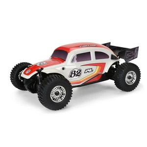 Pro-Line PRO368000T2 Class 1 VW Bug Red Race Body Conversion Kit & M/T Tires (4) - Picture 1 of 5