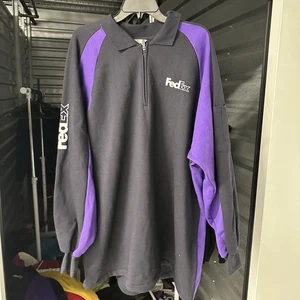 Fedex Stan Herman VF Imagewear Quarter Zip Up Long Sleeve XXL - Picture 1 of 5