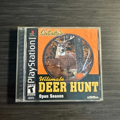 Cabelas Ultimate Deer Hunt Temporada Abierta PS1 Activision (SOLO ESTUCHE, SIN JUEGO) Foto 1 de 4