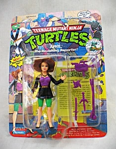 Figura TMNT April The Ravishing Reporter The Gutsy News Gal! - Tarjeta sin perforar - Imagen 1 de 9