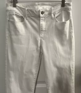 White House Black Market Womens Slim Crop Jeans - Size 6 ( S ) - Picture 1 of 8