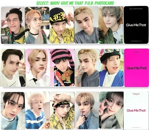 WAYV GIVE ME THAT PREORDER BENEFIT PHOTOCARDS (select) KPOPPINUSA - Picture 1 of 7
