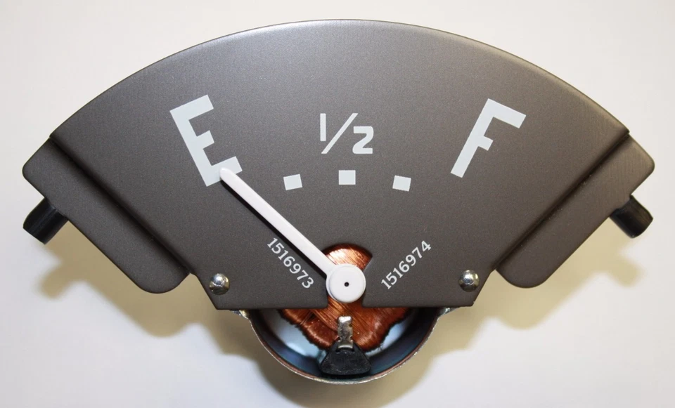 Camión Chevrolet 1950 1951 1952 1953 calibre de combustible 6 voltios aguja blanca 50-9262-6 V Foto 1 de 1