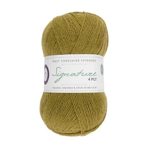 Lana de hilo de 4 capas West Yorkshire Spinners Signature 100 g - cardamomo (351) - Imagen 1 de 3