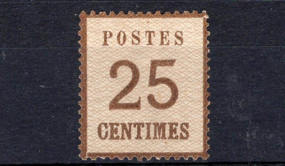 FRANCE ALSACE - LORRAINE WAR, YV # 7, M NO GUM, VF - Image 1 of 1