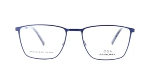 OGA Morel 10117O BB17 Blue Wide Men Metal Eyeglasses Frame 58-19-145 101170 RX - Picture 1 of 3