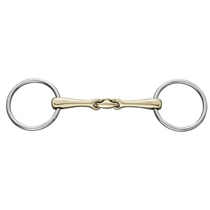 Herm Sprenger KK Ultra Loose Ring Double Jointed Snaffle Bit - 14mm - 40605 - Picture 1 of 1