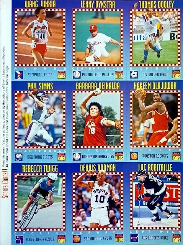 1994 Sports Illustrated for Kids - Cards  - You Choose - Image 1 of 4