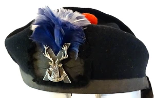INSIGNIAS DE GORRA MILITAR BRITÁNICA, Gorra e insignia de oficiales de Glengarry de la Brigada Highland - Imagen 1 de 8