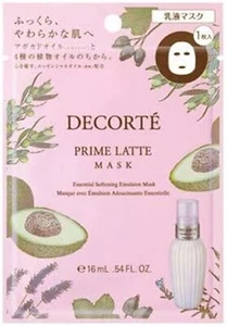 Kose COSME DECORTE Prim Latte Mask 16ml x 1 sheet Floral Herbal Fragrance - Picture 1 of 1