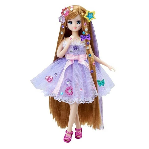 TAKARA TOMY JAPAN LICCA JEWELED LONG HAIR KAREN DOLL LA12586 Cover