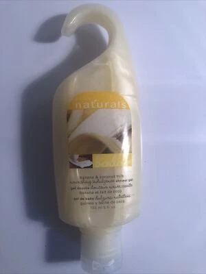 AVON NATURALS Shower Gel Banana & Coconut Milk - 5 oz. - NEW! Unopened has seal - Image 1 of 3