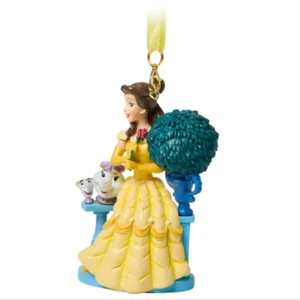 Disney Parks 2024 Sketchbook Christmas Ornament Beauty And The Beast Belle New - Picture 1 of 4