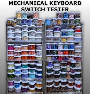 Probador de interruptores de teclado mecánico - 10 PAQUETE DE MUESTRA DE INTERRUPTOR DE ENTUSIASTA ALEATORIO - Imagen 1 de 2