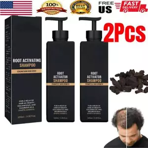 2X Spartan Root Activator Shampoo, Natural Hair Regrōwth Hair Loss Shampoos Neu - Bild 1 von 10