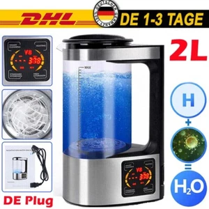 2L Wasserstoff Wassergenerator Wasserstoffreiche Tragbar Wasserstoffgeneratoren - Bild 1 von 15