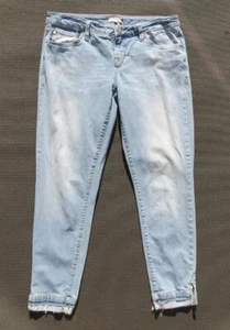 DEAR JOHN Light Wash Stretch Denim Low Rise Skinny JOYRICH Ankle Jeans US 28 S 6 - Picture 1 of 6