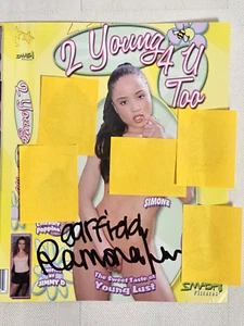Adult Film Star RAMONA LUV Ins Signed Autographed DVD Cover Slip - Picture 1 of 1