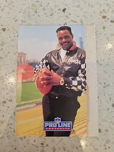 1991 Pro Line Portraits #215 Walter Payton Chicago Bears - Foto 1 di 2