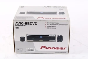 Pioneer AVIC-88DVD DVD Touch Panel GPS Navigation Unit - New Open Box - Picture 1 of 2