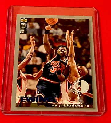 1995-96 Collector's Choice Player's Club Basketball Card #244 Patrick Ewing NY - Image 1 of 3