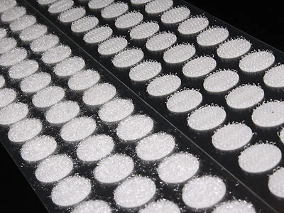 Alfatex® Brand by Velcro Companies Black White Stick on Coins 13mm or 21mm Dots