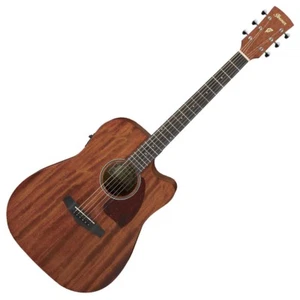 Ibanez PF12MHCE-OPN Electro Acoustic Guitar, Open Pore Natural - Picture 1 of 3