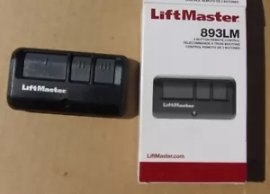 LiftMaster 893LM 3 Button Garage Door Opener Remote Control NEW - Picture 1 of 1