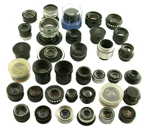 Lot 40x enlarging lens Vergrösserungs Objektiv Leica Schneider Rodenstock etc. - Bild 1 von 24