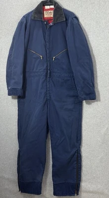 Vintage Walls Coveralls Mens Large To XL Blizzard Pruf Insulated USA Made - Image 1 of 4