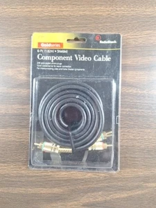 Radio Shack Gold Series Component Video Cable 6-ft 15-1563 - Picture 1 of 1