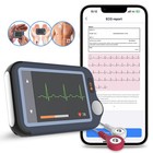 2025 New EKG Monitor Bluetooth Heart Monitor 30s/60s/5min Recording+AI Analysis