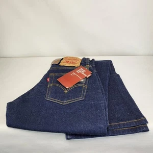 Vintage Levi's Red Tab #586 W28 L32 DEADSTOCK New Slightly Flared UK - Picture 1 of 22