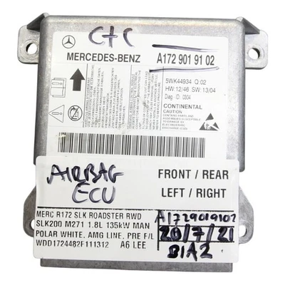 Mercedes SLK R172 Airbag ECU A1729019017 - Image 1 of 4