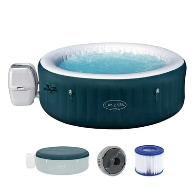 LAY-Z-SPA® Energiespar-Whirlpool Miami AirJet™ für 6 Personen Ø 196 x 66 cm, Dun - Bild 1 von 4