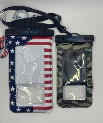 AQUA CASE Waterproof Phone Bag Pouch  Dry Bag - Image 1 of 4
