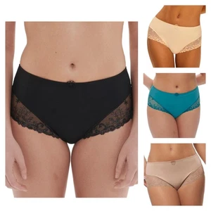Simone Perele Delice Brief High Waisted Embroidered Luxury Knickers 12X770 - Picture 1 of 38