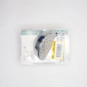 Glacier Bay 5-Spray patterns 5 in. Single Wall Mount Fixed Shower Head in Chrome - Picture 1 of 4