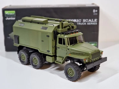 Amewi 22371 Ural B36 Rc Militär LKW 6WD RTR 1:16 Grün 6x6 Crawler Scaler Licht - Bild 1 von 4
