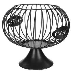 Kaffeekapselkorb Büro Aufbewahrungsregal Für Kaffeepads Kaffeepadhalter - Bild 1 von 12