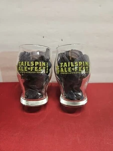 2020 Tailspin Ale Fest Sampling Glasses Set Of (2) Pre-owned - Picture 1 of 12