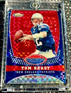Tom Brady 2008 Topps Finest Moments TB15 Xfractor Parallel /50 Patriots Goat ☘️ - Picture 1 of 6