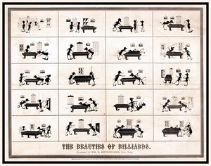14468.Decor Poster print.Room home wall art design.Beauties of Billiards cartoon - Picture 1 of 1