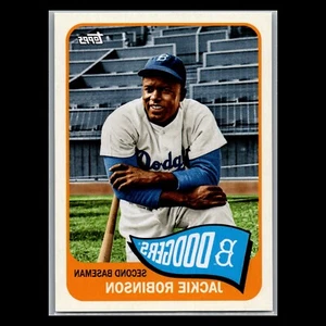 2023 Topps Archives – #164 Jackie Robinson Inverted Variation – Brooklyn Dodgers - Picture 1 of 2