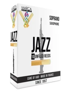 Cañas de saxofón soprano sin presentar Marca JaZZ - 10 por caja - Imagen 1 de 8