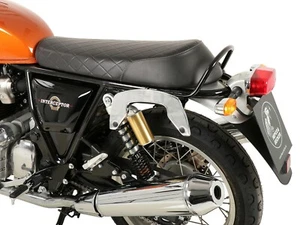 Hepco Becker C-Bow Mount Silver for Royal Enfield Interceptor Since 2018 - Picture 1 of 4