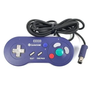 Mando Digital Hori Gamecube Azul Violeta Nintendo Cableado Probado - Imagen 1 de 1