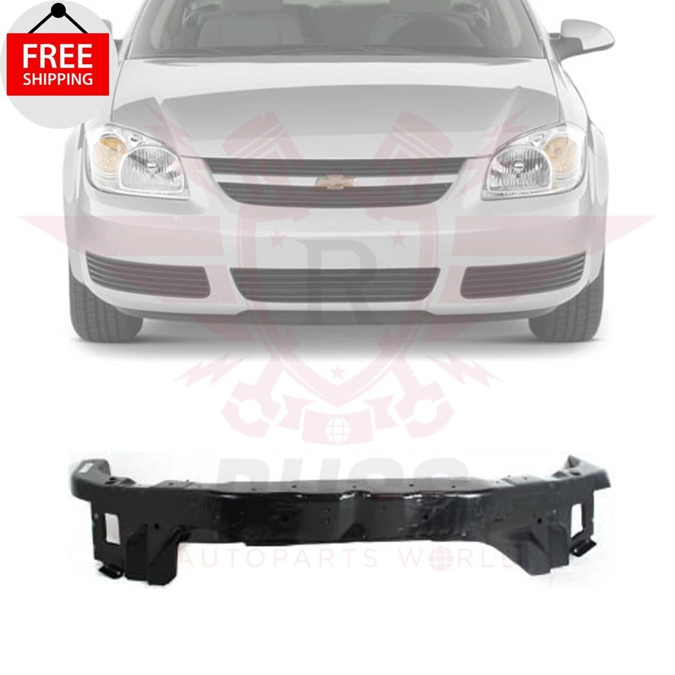 Fits 2005-2010 Chevrolet Cobalt Front Upper Radiator Support Tie Bar Steel Black Foto 1 de 4