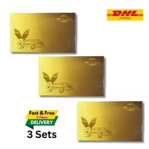 3x Mache're Machere Gold Whitening Cream Set Bright Beauty Smooth Skin Day&Night - Picture 1 of 8