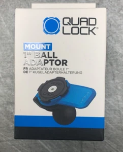 QUAD LOCK MOUNT 1" BALL ADAPTOR QLM-BAL-2 9348943016445 - Photo 1 sur 3